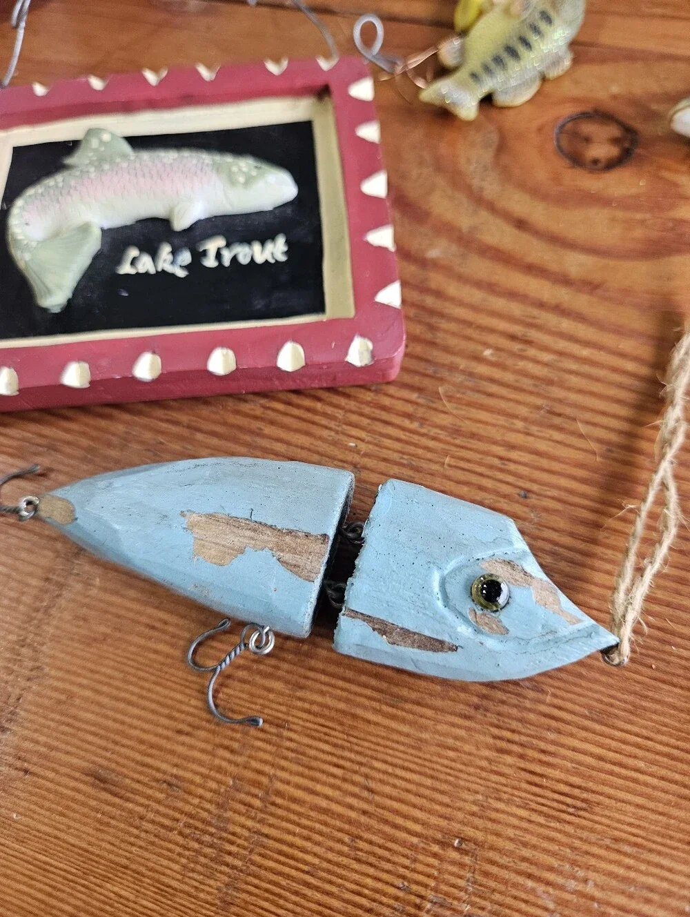 Lot of 17 Lake House Decor Fish Theme Hanging Wall/Shelf